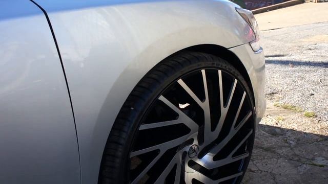 2012 Nissan Maxima on 26" Azara AZA-505 Wheels Done by Kc Customs смотреть онлайн