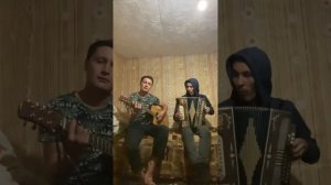 Башкирская плясовая. Гармонь и гитара, сочетание двух инструментов. Как вам ?