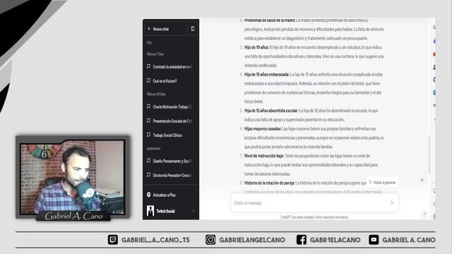 CHAT GPT sustituye al TRABAJO SOCIAL - Diagnóstico e informes sociales inteligentes. смотреть онлайн