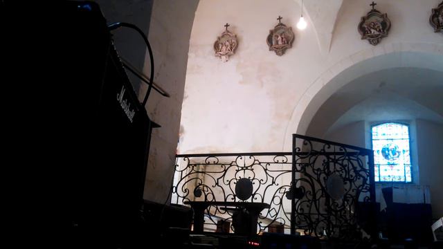 Cavagnac Church sessions 2016 - #13 - Sigur Ros Rafstraumur jam cover reverb delay смотреть онлайн