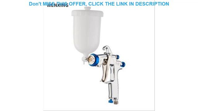 Review "paint gun W101 air spray gun hand manual spray gun смотреть онлайн