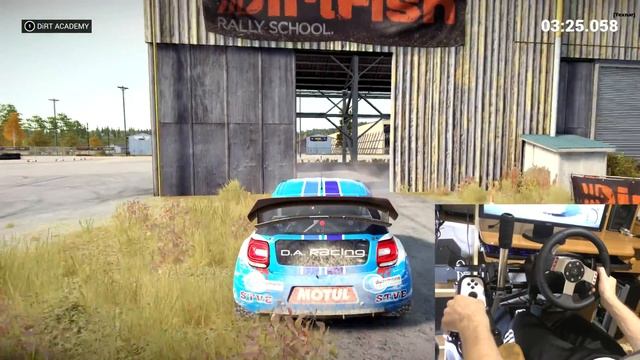 Dirt 4 ПОКАТУШКИ на руле Logitech G27, H Shift + Clutch смотреть онлайн