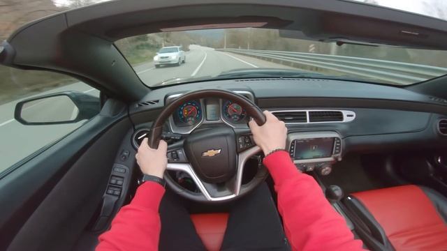 2015 Chevrolet Camaro 3.6 AT - POV TEST DRIVE смотреть онлайн