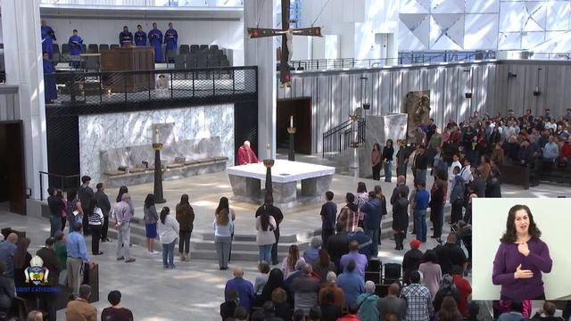 02/18/2024 | First Sunday of Lent | 10:00AM English Mass смотреть онлайн