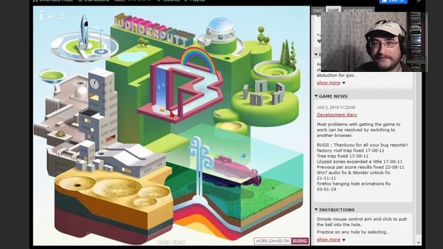 Wonderputt (Golf Browser Game) смотреть онлайн