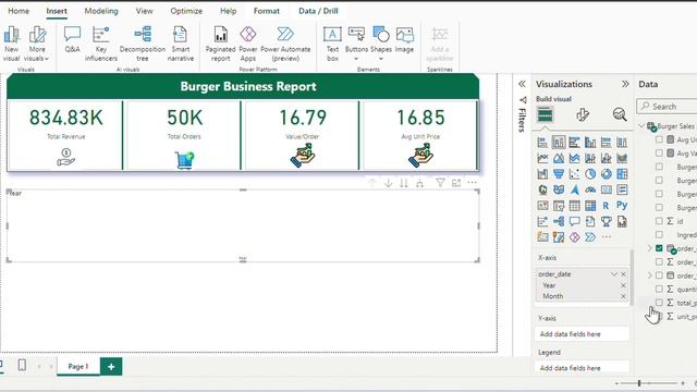 Unlock the Future of Excel: Power-Bi Burger Business-Dashboard Sample 2023! ? смотреть онлайн