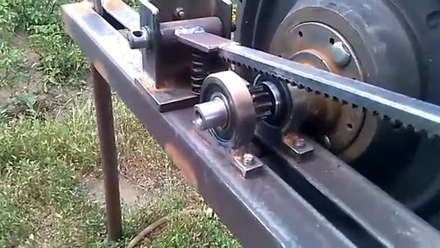 Реечный дровокол своими руками (часть 2)