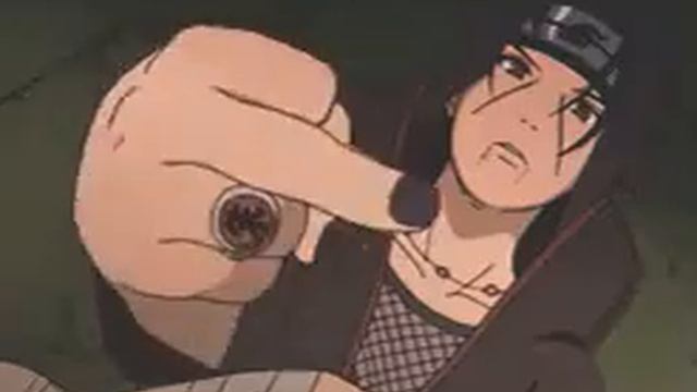 Итачи показывает фак