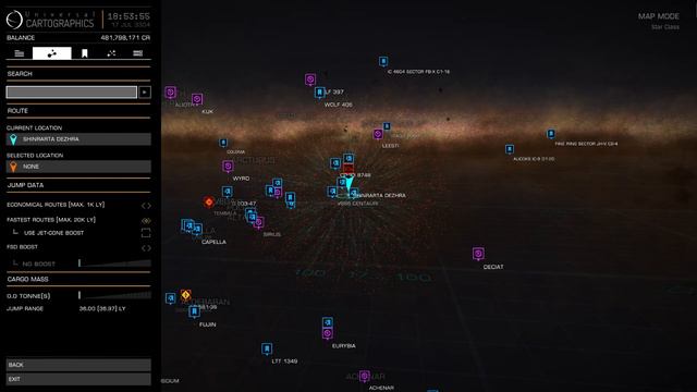 Elite Dangerous: Galaxy Map Sound смотреть онлайн