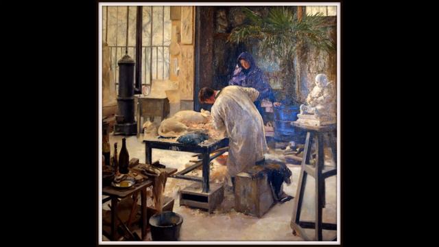 Edouard Dantan peintre 1848-1897 ; Erik Satie 1866-1925 Hivernale смотреть онлайн