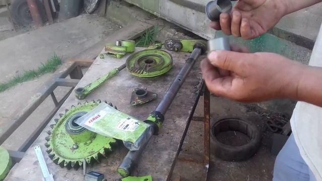 Ремонт прессподборщика ClAAS MARKANT 41