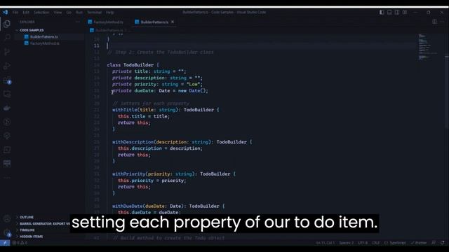Builder Pattern смотреть онлайн