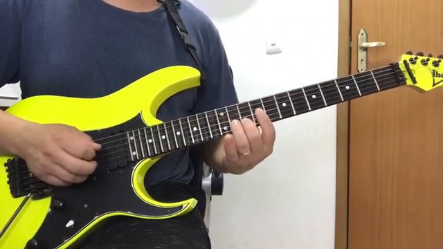 Solo Bendita Serás | Ibanez RG 350 GX Japan | Dimarzio Evolution смотреть онлайн