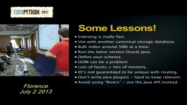 D Mattews ElasticSearch Introduction and lessons смотреть онлайн