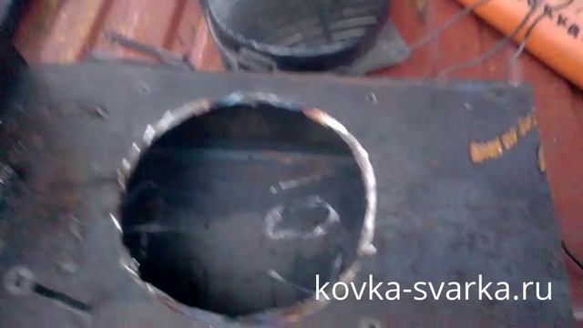 Как изготовить кузнечный горн переносной из подручных материалов (kovka-svarka.ru) Часть 1