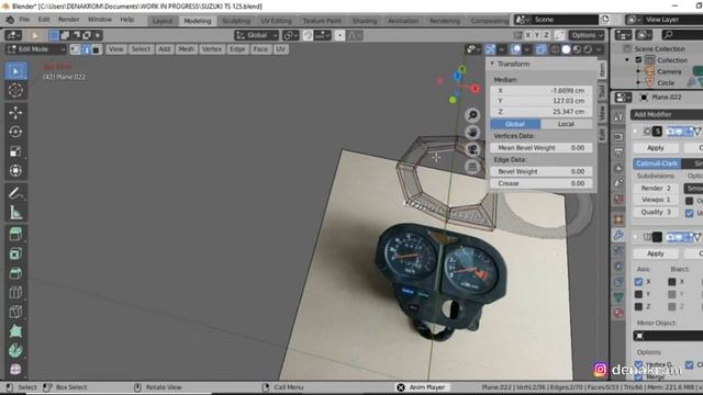 Suzuki TS125 - part 9 - Backrack and Speedometer смотреть онлайн