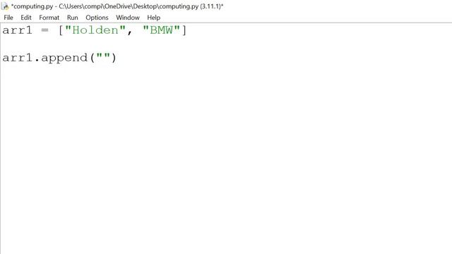 Python | Add Array Item смотреть онлайн