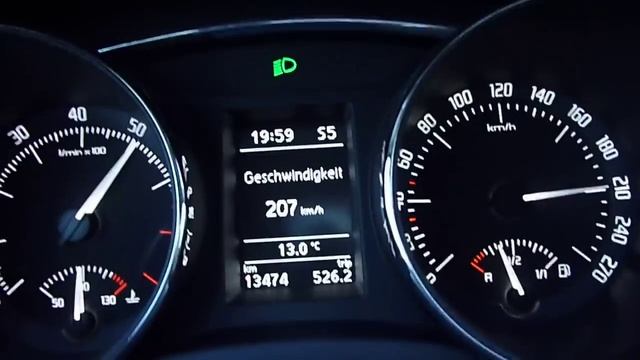 Skoda Superb 3.6 V6 acceleration 0-240 смотреть онлайн