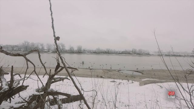 Зимний патрон самокрут-Утиная охота-Выстрел 50 метров