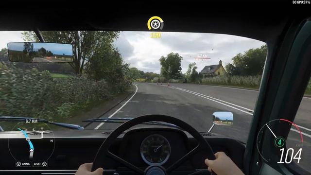 Forza Horizon 4 - 1965 Ford Transit - Car Show Speed Jump Crash Test . 1440p 60fps. смотреть онлайн