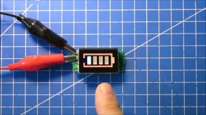 Индикатор заряда на 3,7В для аккумуляторной батареи 18650