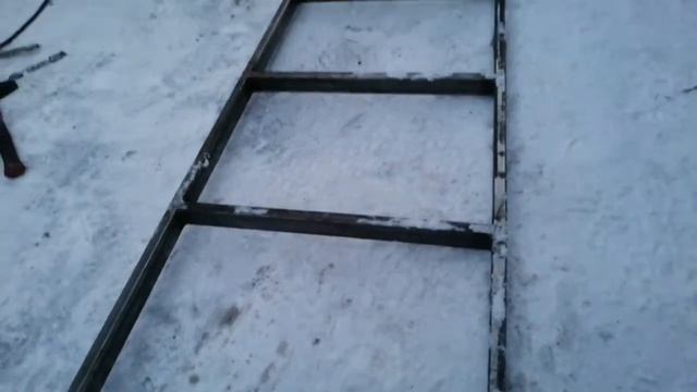 Лестница из профильной трубы своими руками. смотреть онлайн