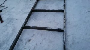 Лестница из профильной трубы своими руками.