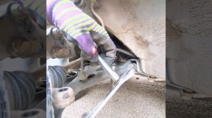 замена рулевой тяги Toyota Corolla