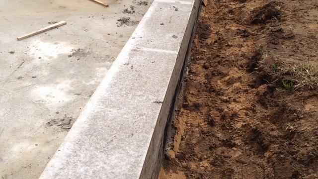 Строим дом из газобетона самостоятельно 8. Фундамент готов. смотреть онлайн