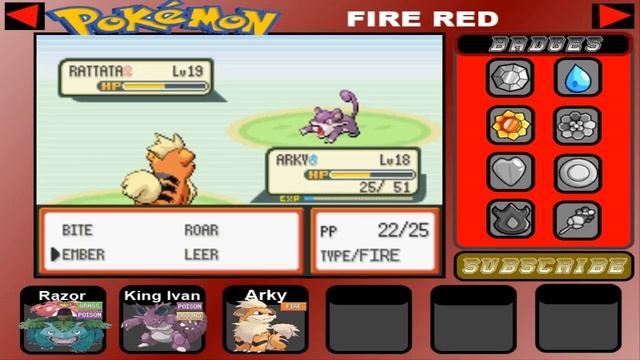 Pokemon Fire Red Playthrough: Episode 12: Route 8 смотреть онлайн