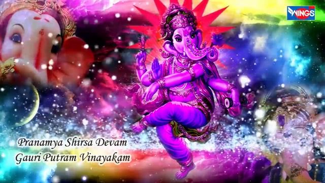 Ganesh Stotra | Pranamya Shirasa Devam Gauri Putram Vinayakam | Ganesh Slokam Chant | Suresh Wadkar смотреть онлайн