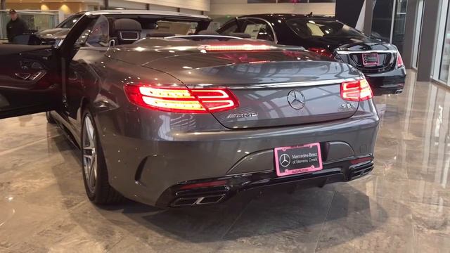 2017 Mercedes S65 AMG cabriolet cold start смотреть онлайн
