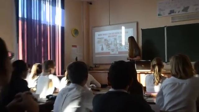 Майя Хьюз - Открытые уроки в Гимназии №3. Астрахань, 16.11.15, часть 2 смотреть онлайн