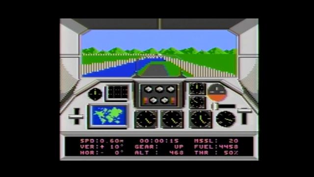 F-18 Hornet Atari 7800 Complete Game Gameplay - The No Swear Gamer смотреть онлайн