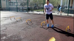 Тренировка с барьерами