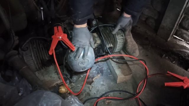ЗАВОД ДВИГАТЕЛЯ МОТОЦИКЛА К-750 / ЭТО ПРОСТО РАКЕТА!!! / START THE ENGINE MOTO K-750 смотреть онлайн