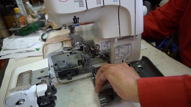 Оверлок Чайка 649 - обзор четырёхниточного оверлока