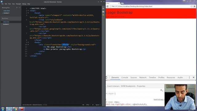 Bases de Bootstrap Partie 3 Grid System 1 Système de Grille Formation IDA (UVS). смотреть онлайн