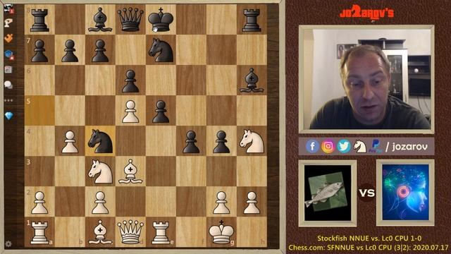 But Jozarov said that the King's Gambit is a bad Opening?! - Stockfish NNUE vs Leela C Zero CPU смотреть онлайн