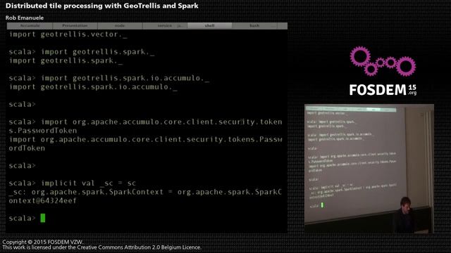 Distributed Tile Processing with GeoTrellis and Spark - FOSDEM 2015 смотреть онлайн