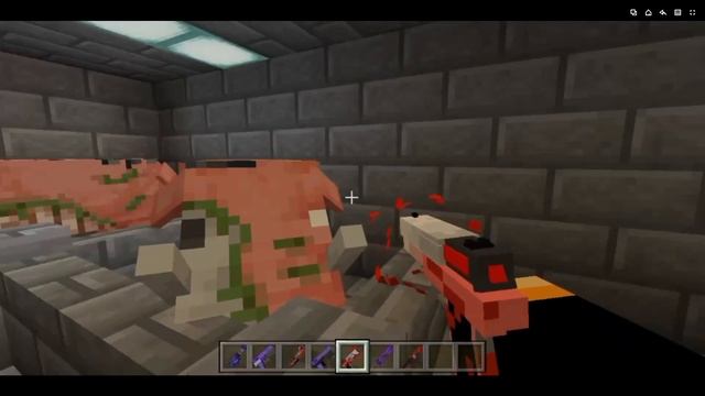 Мод: Игровое огнестрельное оружие в майнкрафте пе 1.19 смотреть онлайн