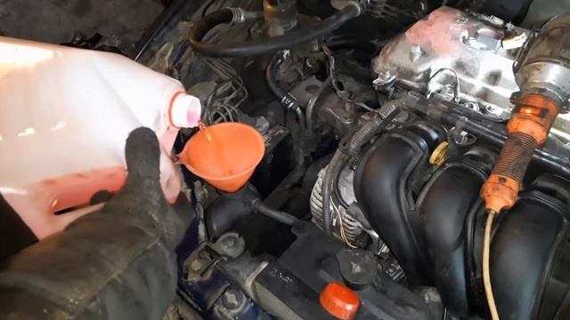 Установка и запуск мотора 1ZZ-FE. Toyota Corolla 120 смотреть онлайн