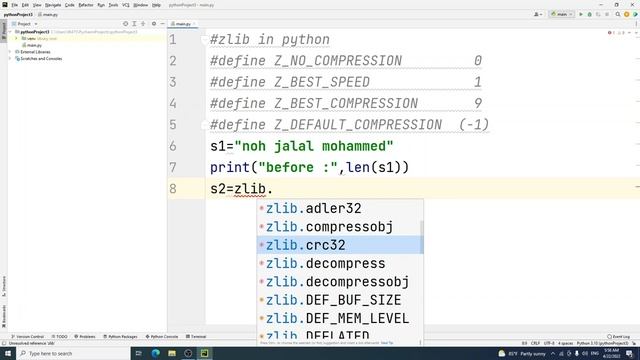 8- zlib compress in python || explain смотреть онлайн