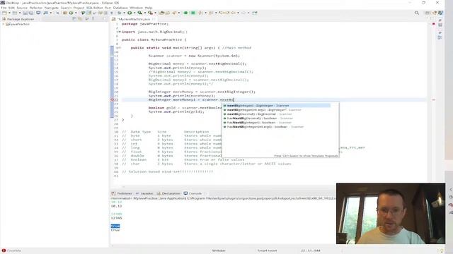 More Scanner Input in Java | Live #7.1 Programming Practice for Beginners смотреть онлайн