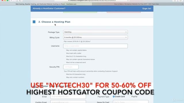 How to Make a Wordpress Website " Register Domain" - Step by Step!! Class#2 смотреть онлайн