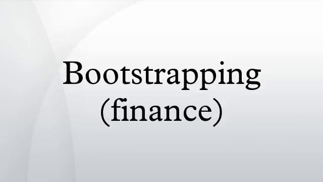 Bootstrapping (finance) смотреть онлайн
