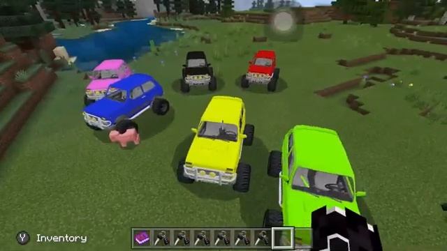 Minecraft PE Addons - Off Road Car (Minecraft PE v1.16.1) смотреть онлайн