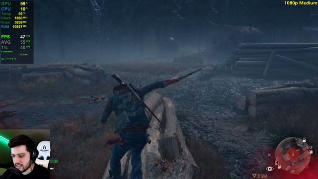 GTX 1050 Ti | Days Gone - 1080p & 1440p - All Settings смотреть онлайн