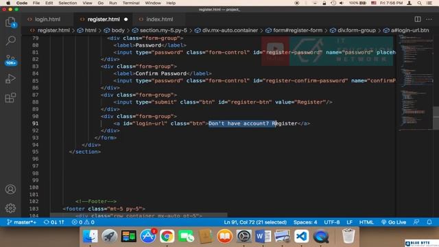 Ecommerce Website With PHP & MySql - 45 - Registration page смотреть онлайн