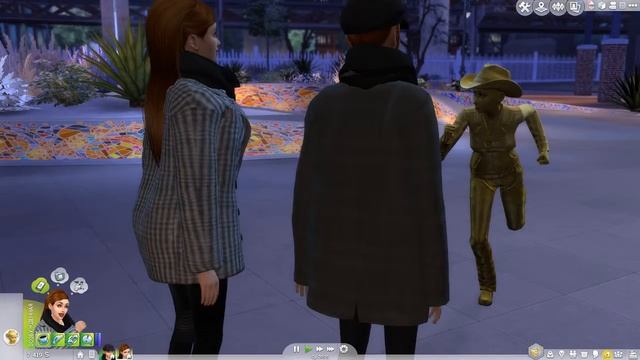 The Sims 4: Challenge "Черная вдова" #11 - Новый год в Сан Мишуно! смотреть онлайн